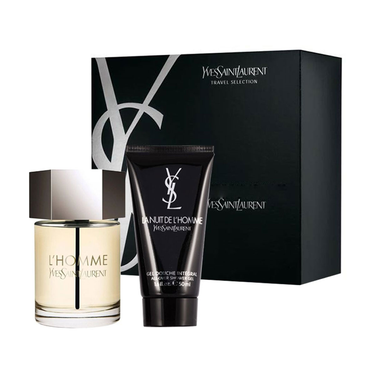 Парфумований набір чоловічий Yves Saint Laurent L'Homme (туалетна вода, 100 мл + гель для душу, 50 мл)